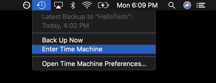 Cómo restaurar tu Mac usando Time Machine