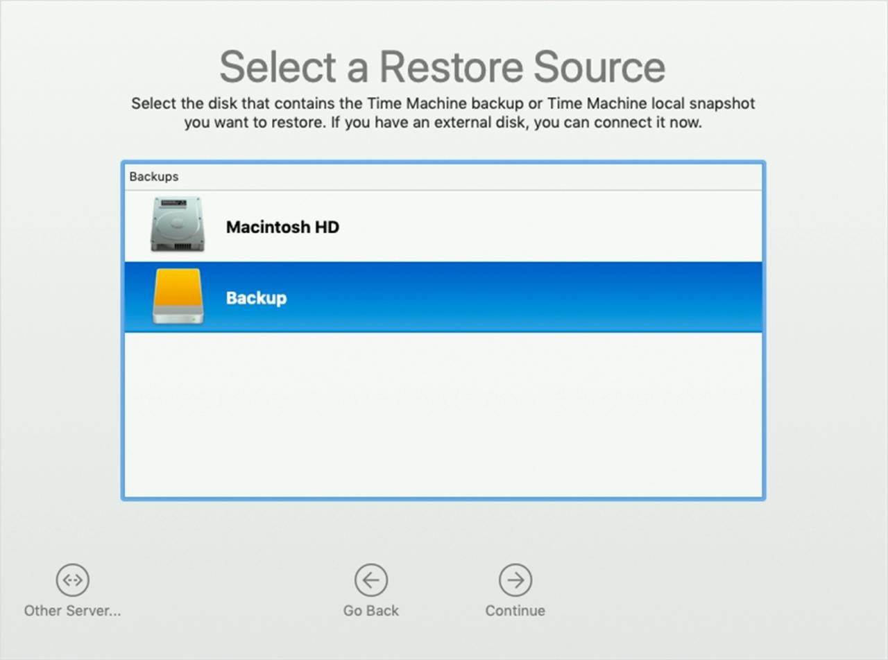 Cómo restaurar tu Mac usando Time Machine