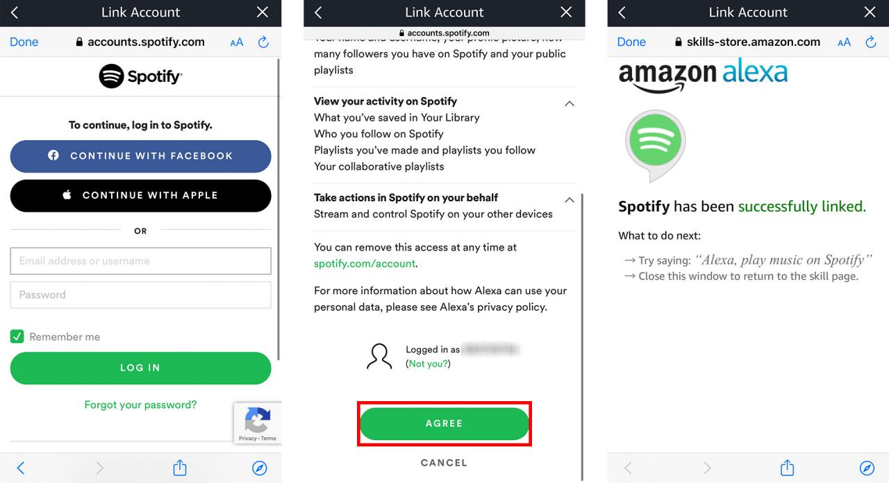 Cómo conectar Spotify con Alexa