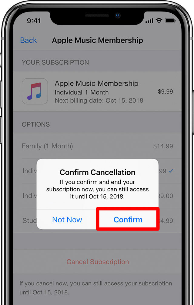 Cómo cancelar la suscripción en tu iPhone